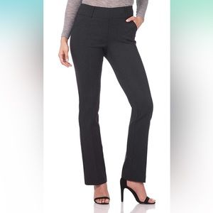 Charcoal Black Bootcut Pants